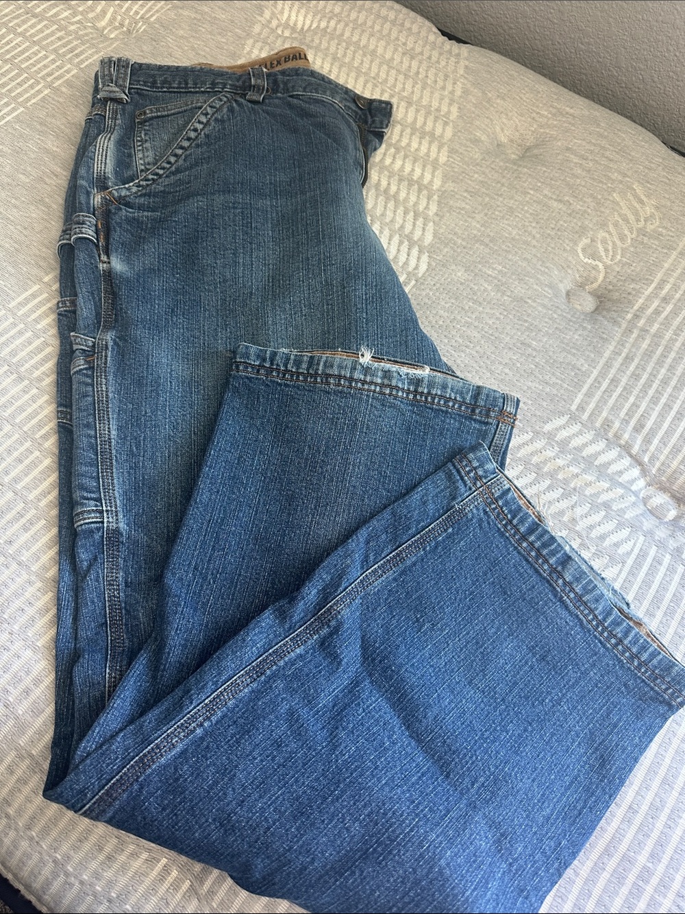 Duluth trading co cargo jeans